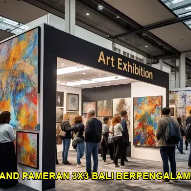 stand pameran 3x3 bali berpengalaman